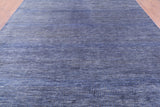 Savannah Grass Hand Knotted Wool & Silk Rug - 8' 11" X 12' 0" - Golden Nile