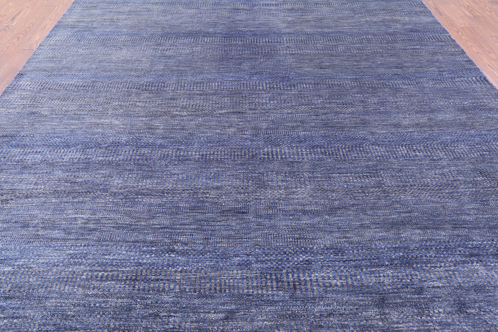 Savannah Grass Hand Knotted Wool & Silk Rug - 8' 11" X 12' 0" - Golden Nile