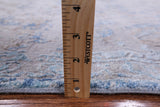 Grey Modern Hand Knotted Wool & Silk Rug - 7' 10" X 10' 3" - Golden Nile
