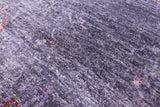 Contemporary Hand Knotted Wool & Silk Rug - 8' 10" X 11' 10" - Golden Nile