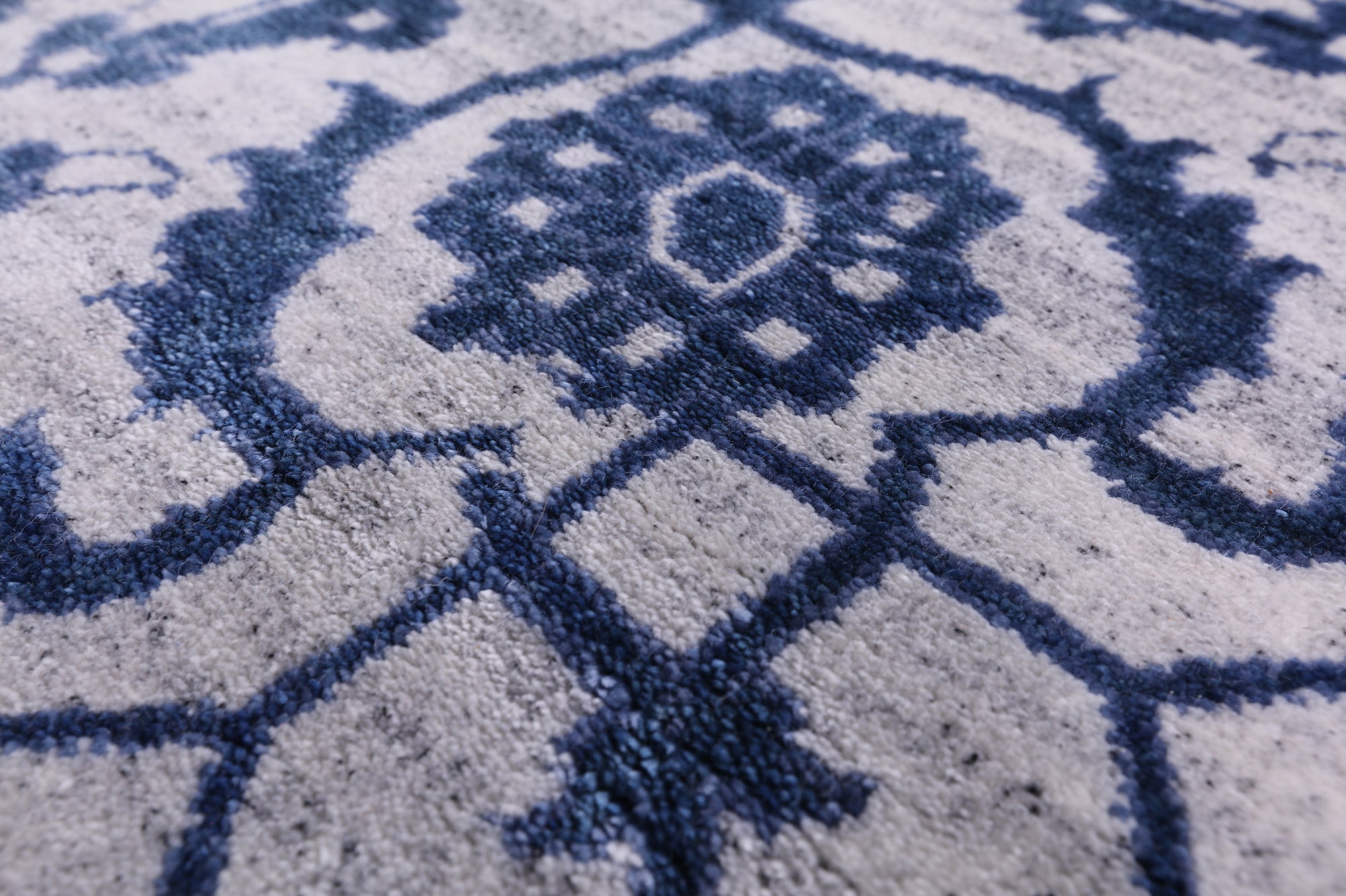 Grey Persian Fine Serapi Handmade Wool & Silk Rug - 8' 10" X 12' 1" - Golden Nile