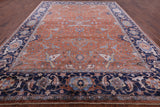 Fine Serapi Hand-Knotted Silk Rug - 9' 1" X 12' 0" - Golden Nile