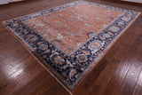 Fine Serapi Hand-Knotted Silk Rug - 9' 1" X 12' 0" - Golden Nile