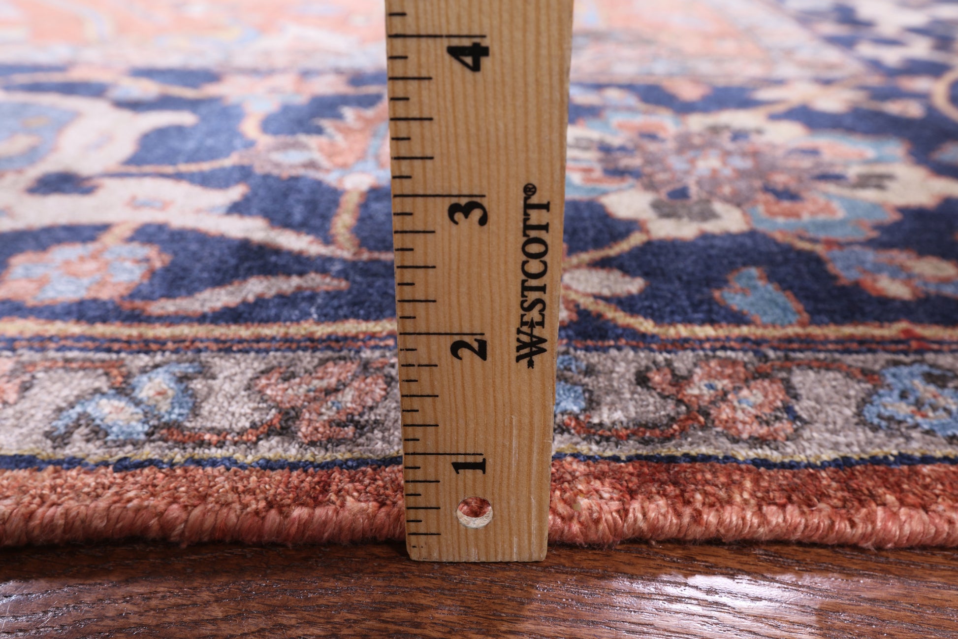 Fine Serapi Hand-Knotted 100% Silk Rug - 9' 1" X 12' 0" - Golden Nile