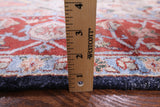 Blue Fine Serapi Hand-Knotted 100% Silk Rug - 8' 10" X 12' 1" - Golden Nile
