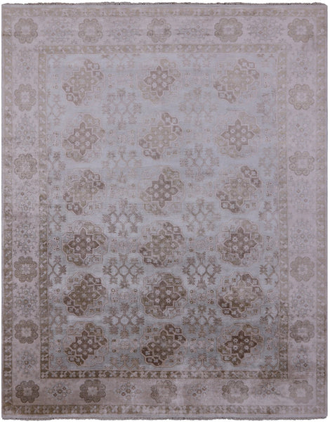 Fine Serapi Hand Knotted 100% Silk Rug - 7' 11" X 10' 2" - Golden Nile