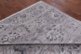 Grey Persian Hand-Knotted Wool Rug - 8' 3" X 9' 10" - Golden Nile