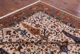 Ivory Cypress Tree Hand Knotted Wool Rug - 10' 0" X 14' 1" - Golden Nile