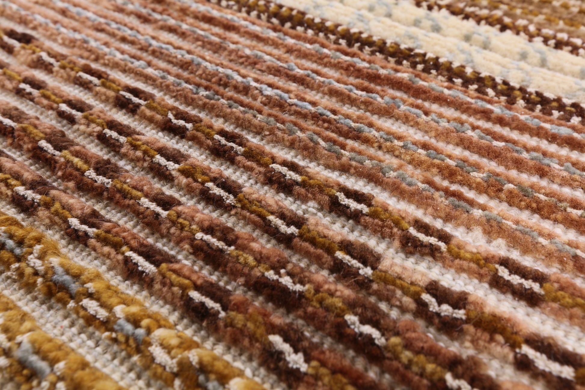 Persian Gabbeh Hand Knotted Wool Rug - 7' 9" X 10' 3" - Golden Nile
