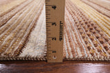 Persian Gabbeh Hand Knotted Wool Rug - 7' 9" X 10' 3" - Golden Nile