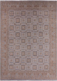 Traditional Hand Knotted Rug - 9' 9" X 13' 7" - Golden Nile