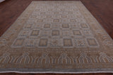 Traditional Hand Knotted Rug - 9' 9" X 13' 7" - Golden Nile