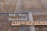 Traditional Hand Knotted Rug - 9' 9" X 13' 7" - Golden Nile
