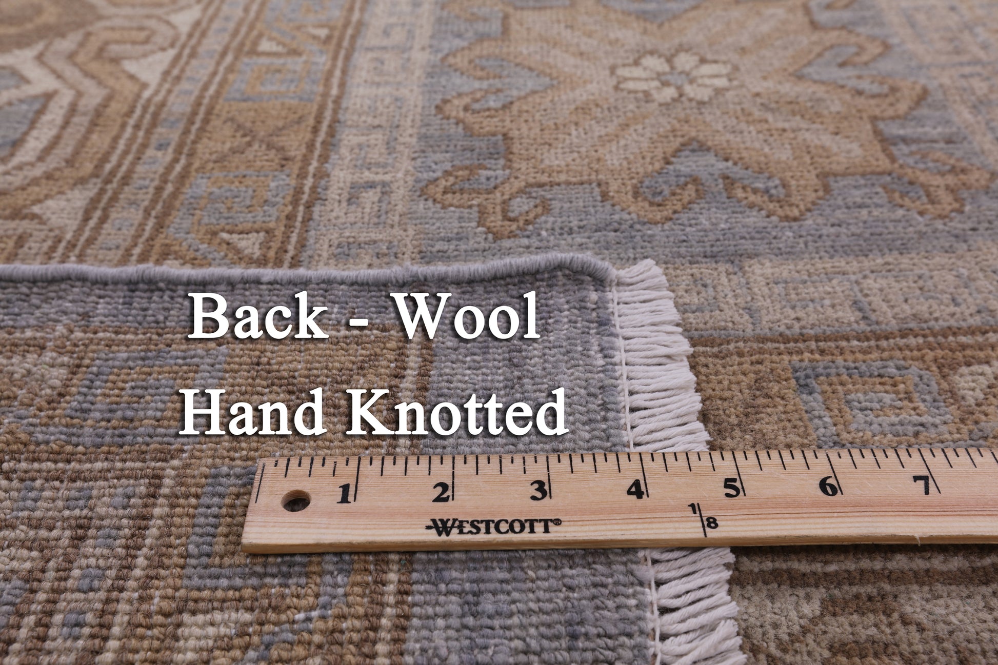 Traditional Hand Knotted Rug - 9' 9" X 13' 7" - Golden Nile