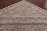 Traditional Handmade Rug - 9' 1" X 11' 3" - Golden Nile