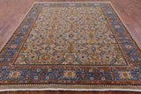 Fine Serapi Hand Knotted Wool Rug - 8' 1" X 9' 6" - Golden Nile