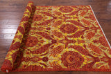 William Morris Hand Knotted Wool Rug - 5' 3" X 7' 10" - Golden Nile