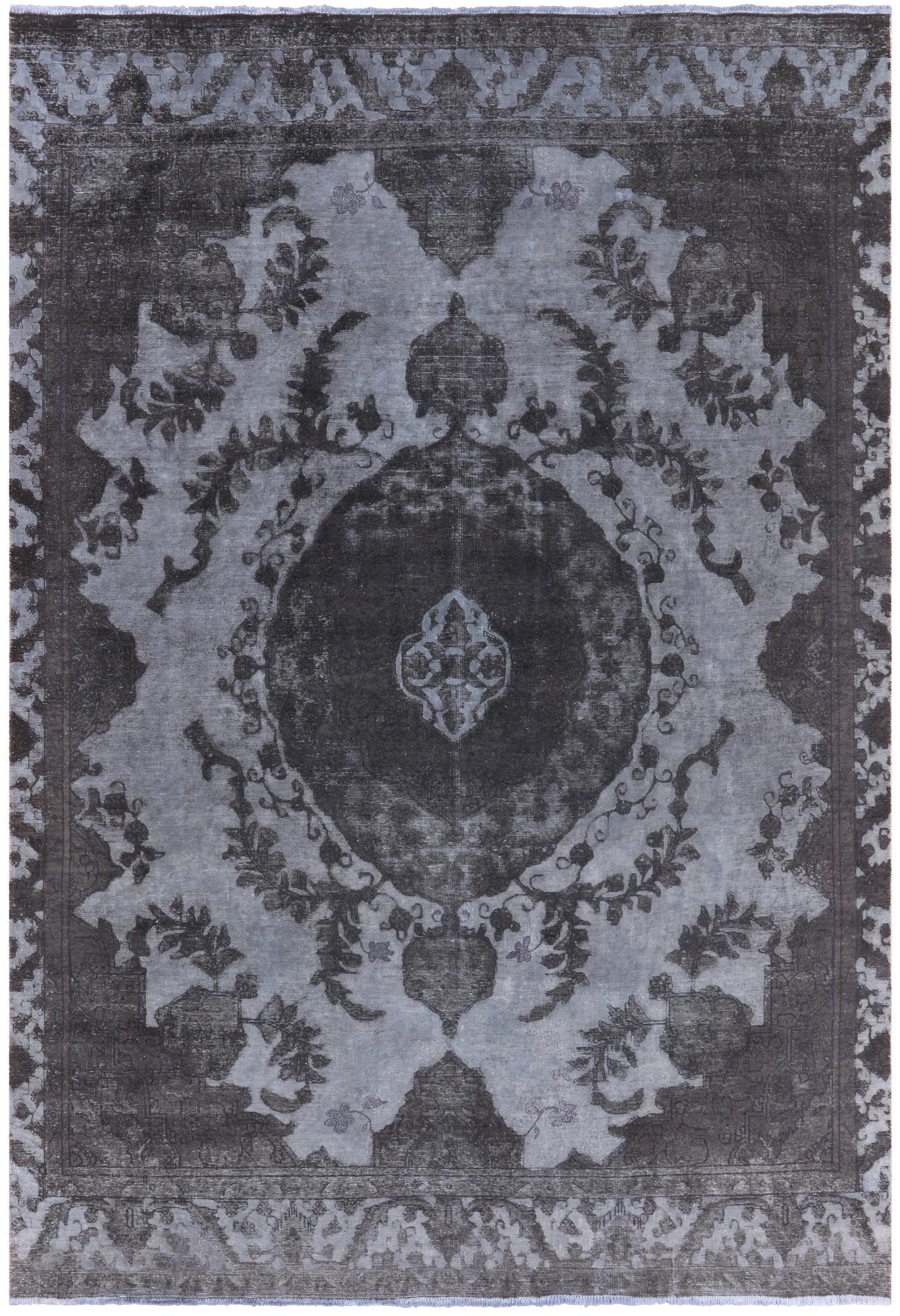 Persian Overdyed Hand Knotted Wool Rug - 8' 7" X 12' 7" - Golden Nile