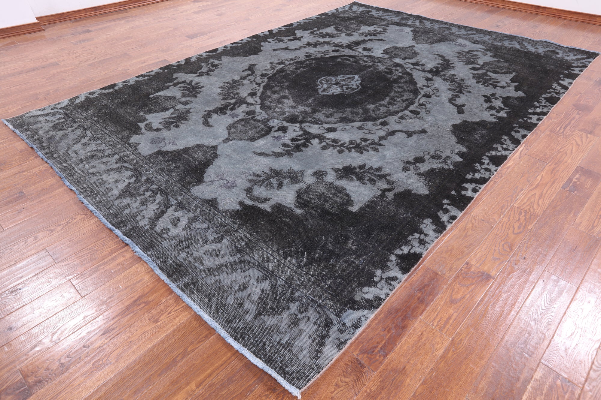 Persian Overdyed Hand Knotted Wool Rug - 8' 7" X 12' 7" - Golden Nile