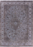 Persian Overdyed Hand Knotted Wool Rug - 7' 10" X 11' 2" - Golden Nile