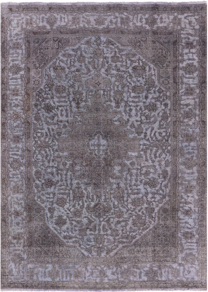 Persian Overdyed Hand Knotted Wool Rug - 7' 10" X 11' 2" - Golden Nile