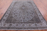 Persian Overdyed Hand Knotted Wool Rug - 7' 10" X 11' 2" - Golden Nile