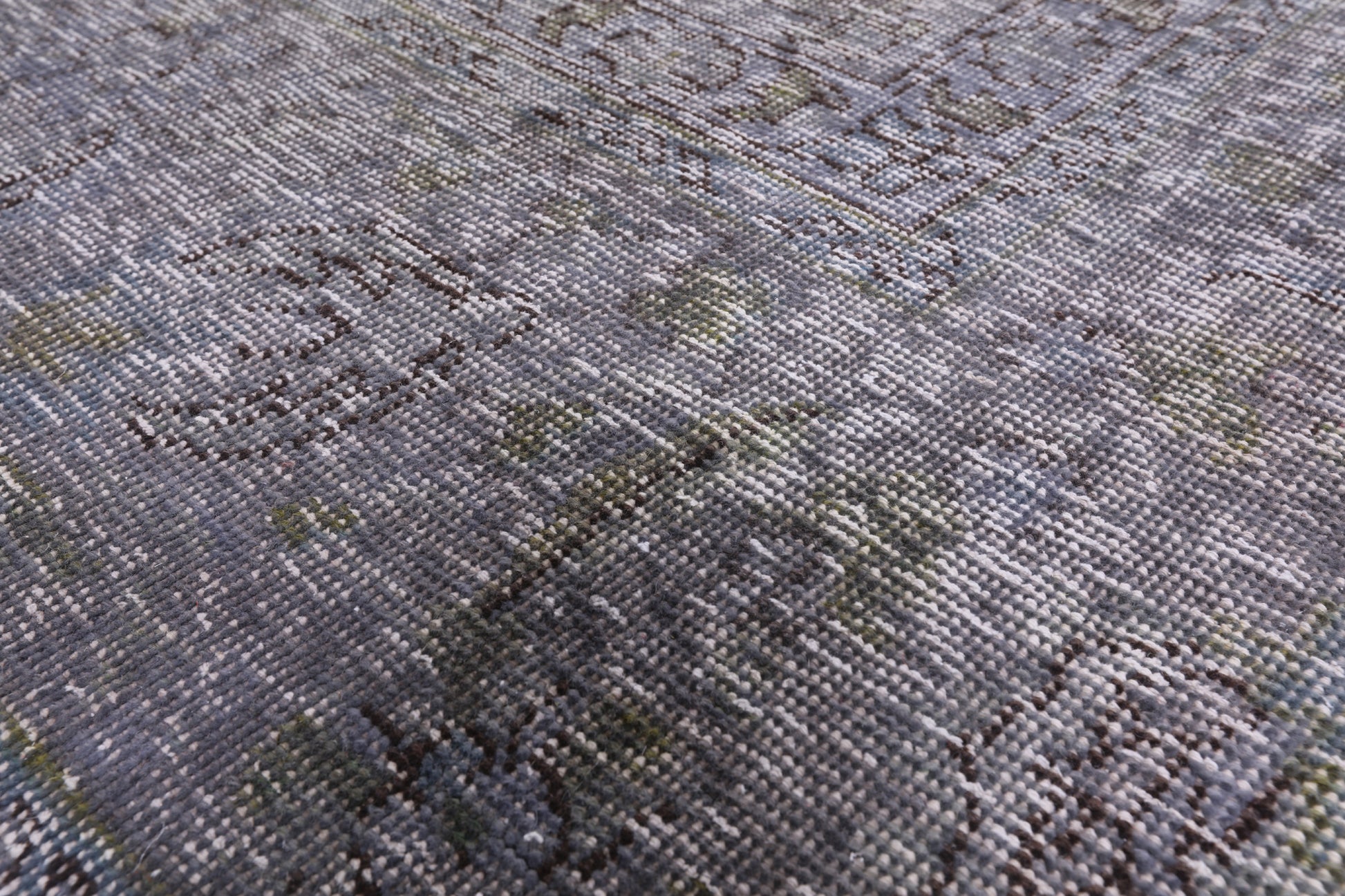 Persian Overdyed Handmade Wool Rug - 9' 9" X 12' 6" - Golden Nile
