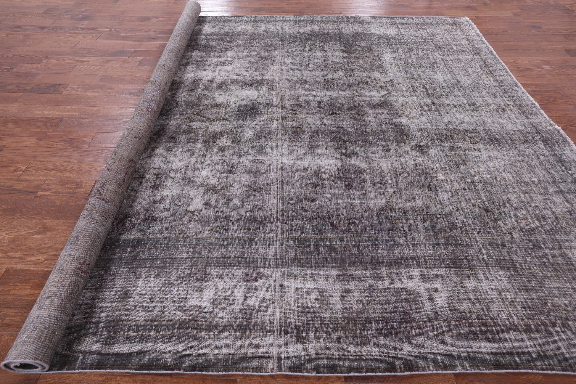 Persian Overdyed Hand Knotted Wool Rug - 9' 9" X 12' 2" - Golden Nile