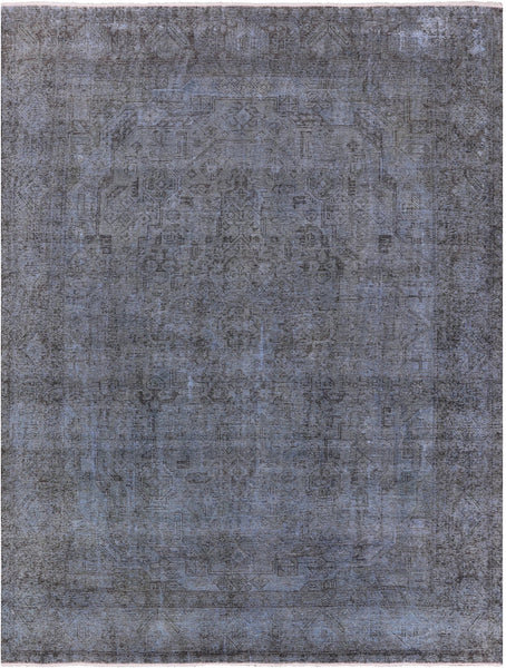 Persian Overdyed Hand Knotted Wool Rug - 9' 5" X 12' 4" - Golden Nile