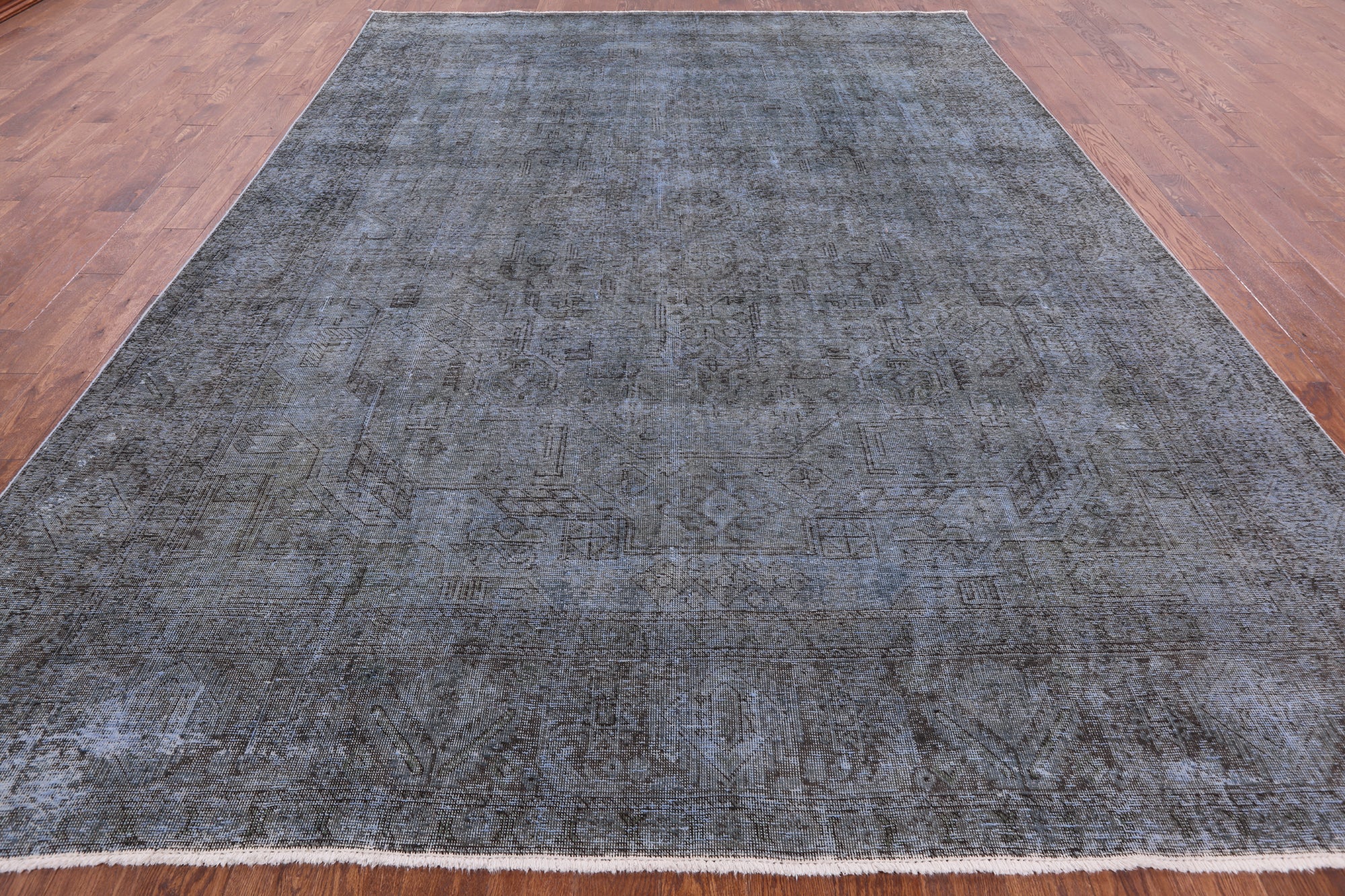 Persian Overdyed Hand Knotted Wool Rug - 9' 5" X 12' 4" - Golden Nile