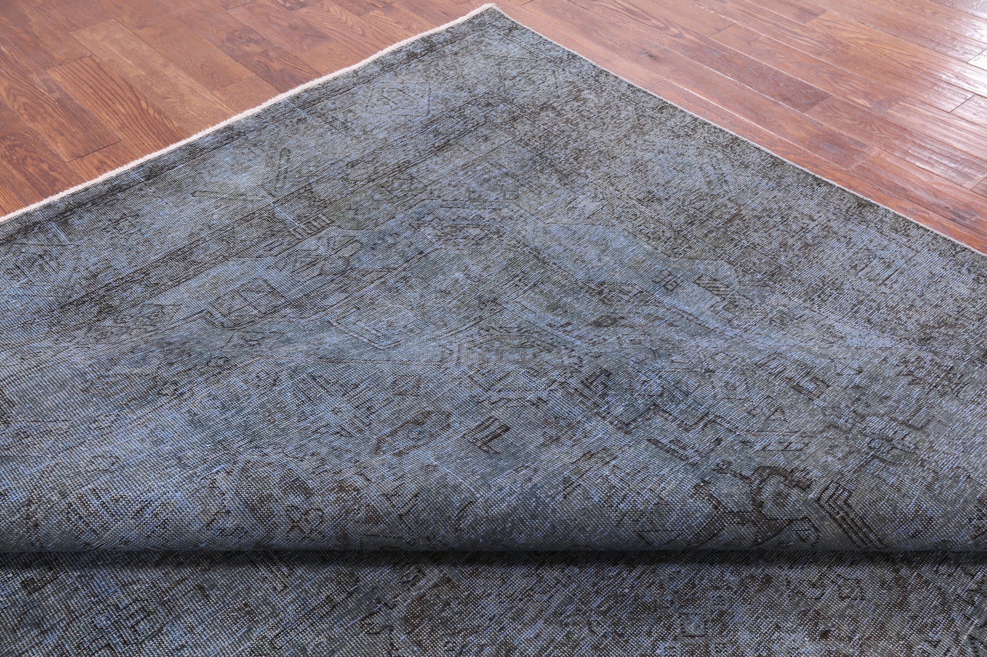 Persian Overdyed Hand Knotted Wool Rug - 9' 5" X 12' 4" - Golden Nile