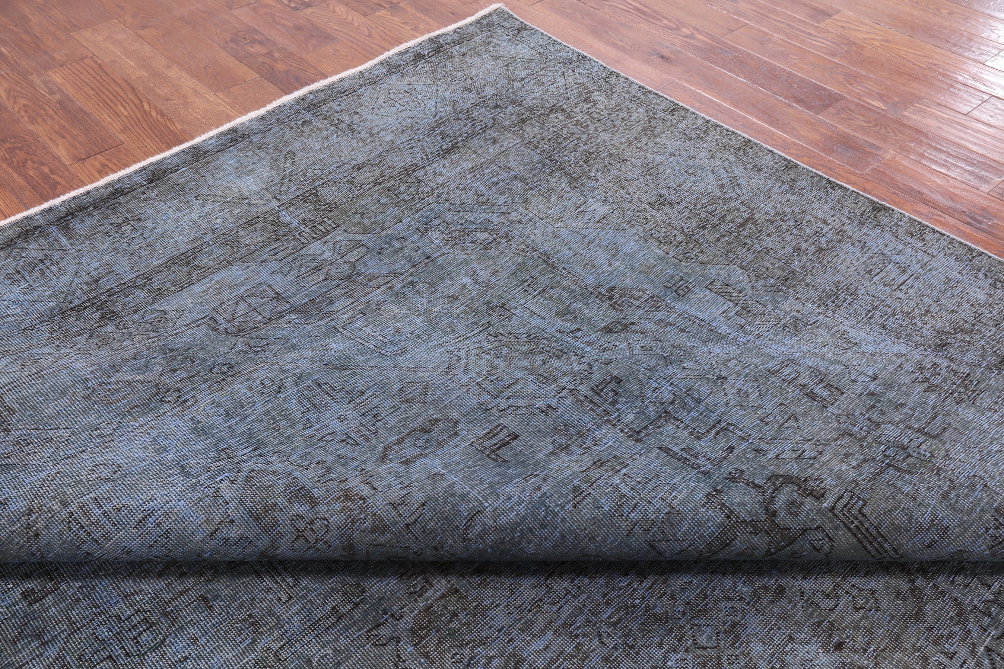 Persian Overdyed Hand Knotted Wool Rug - 9' 5" X 12' 4" - Golden Nile