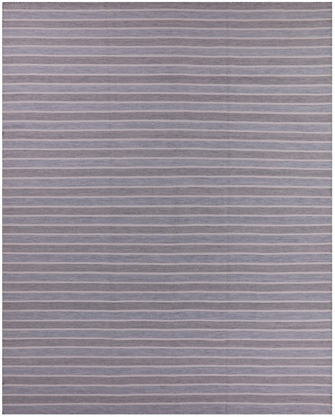 Flat Weave Wool Rug - 12' 1" X 15' 1" - Golden Nile