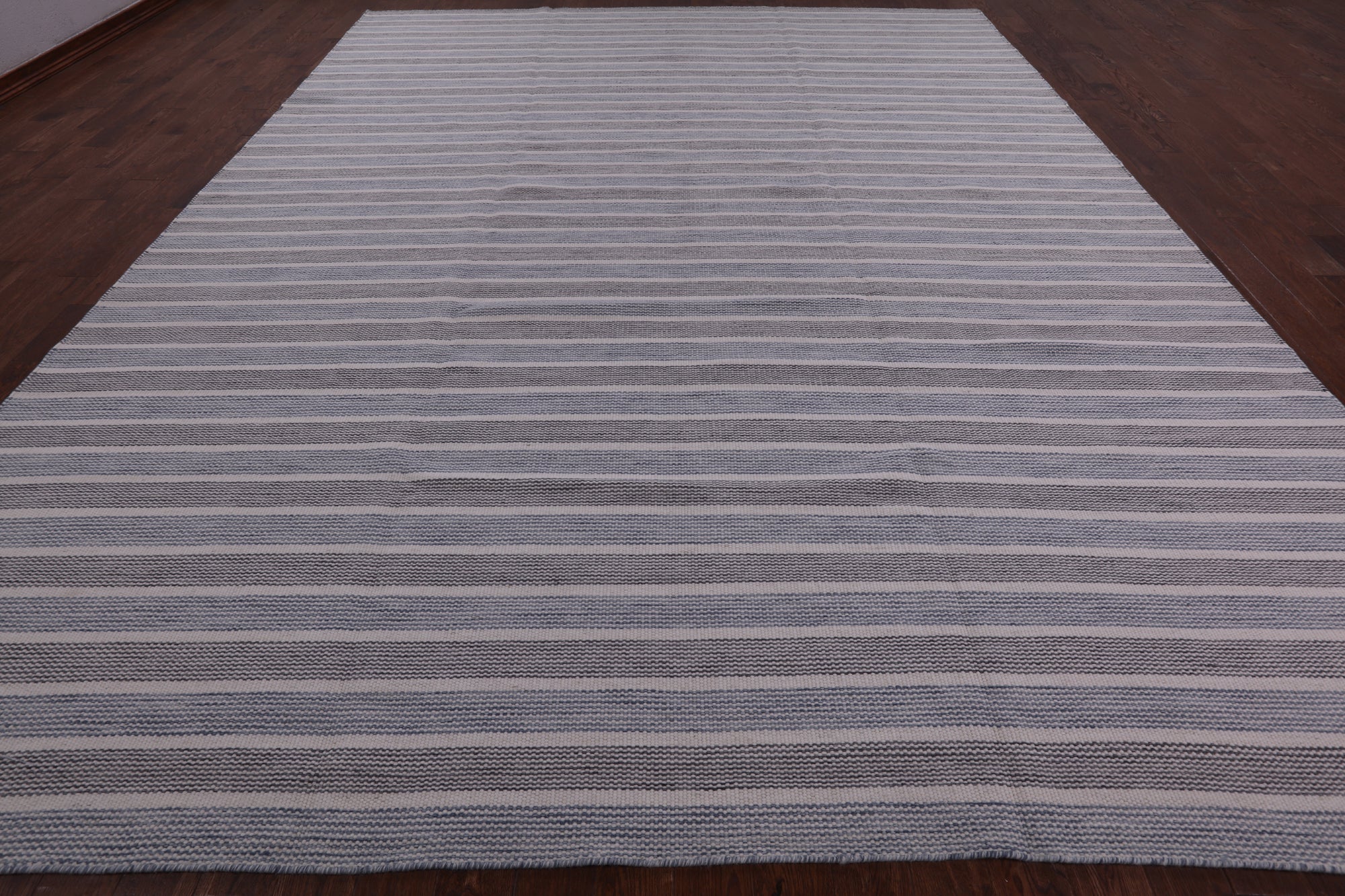Flat Weave Wool Rug - 12' 1" X 15' 1" - Golden Nile