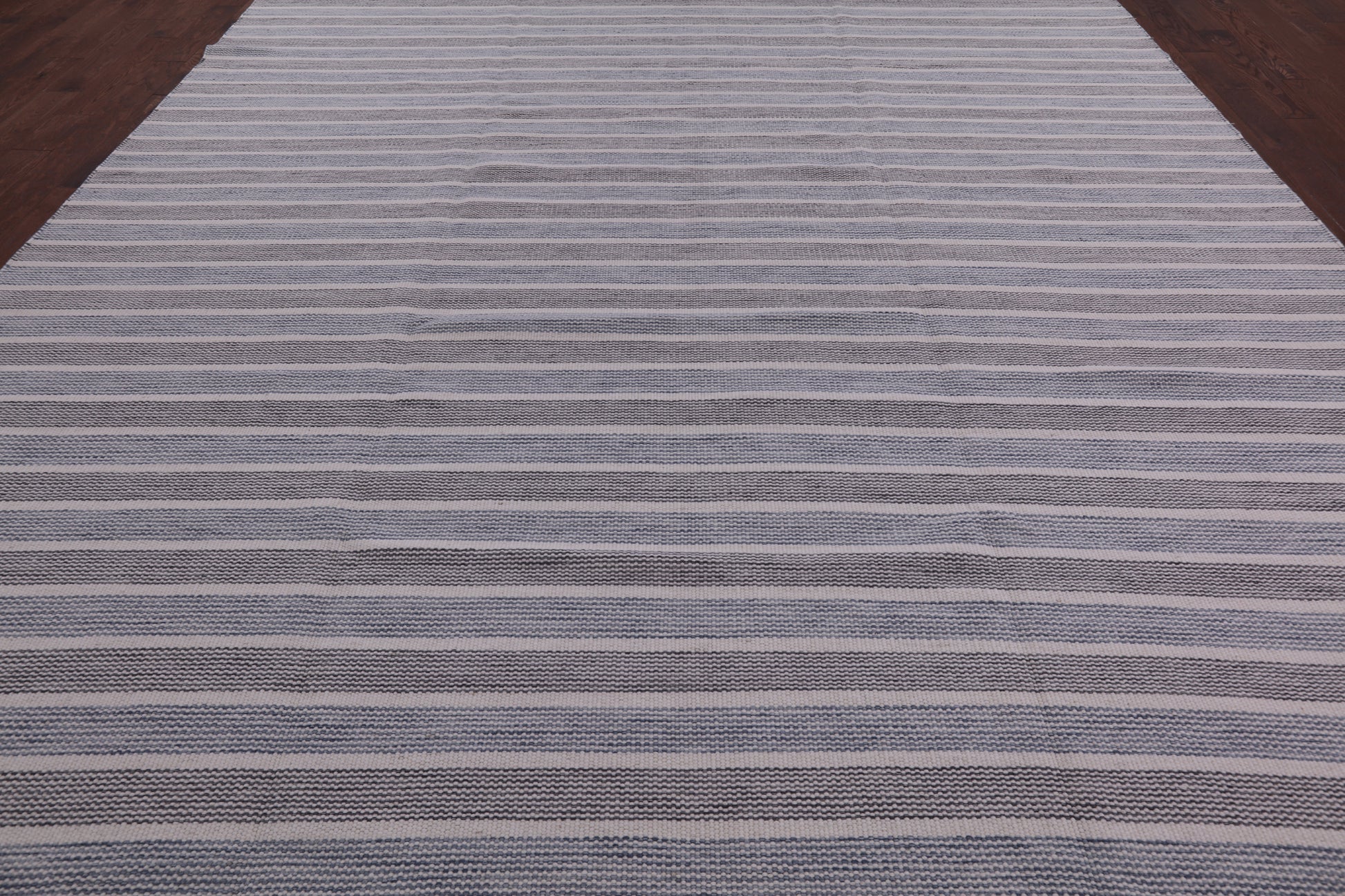 Flat Weave Wool Rug - 12' 1" X 15' 1" - Golden Nile