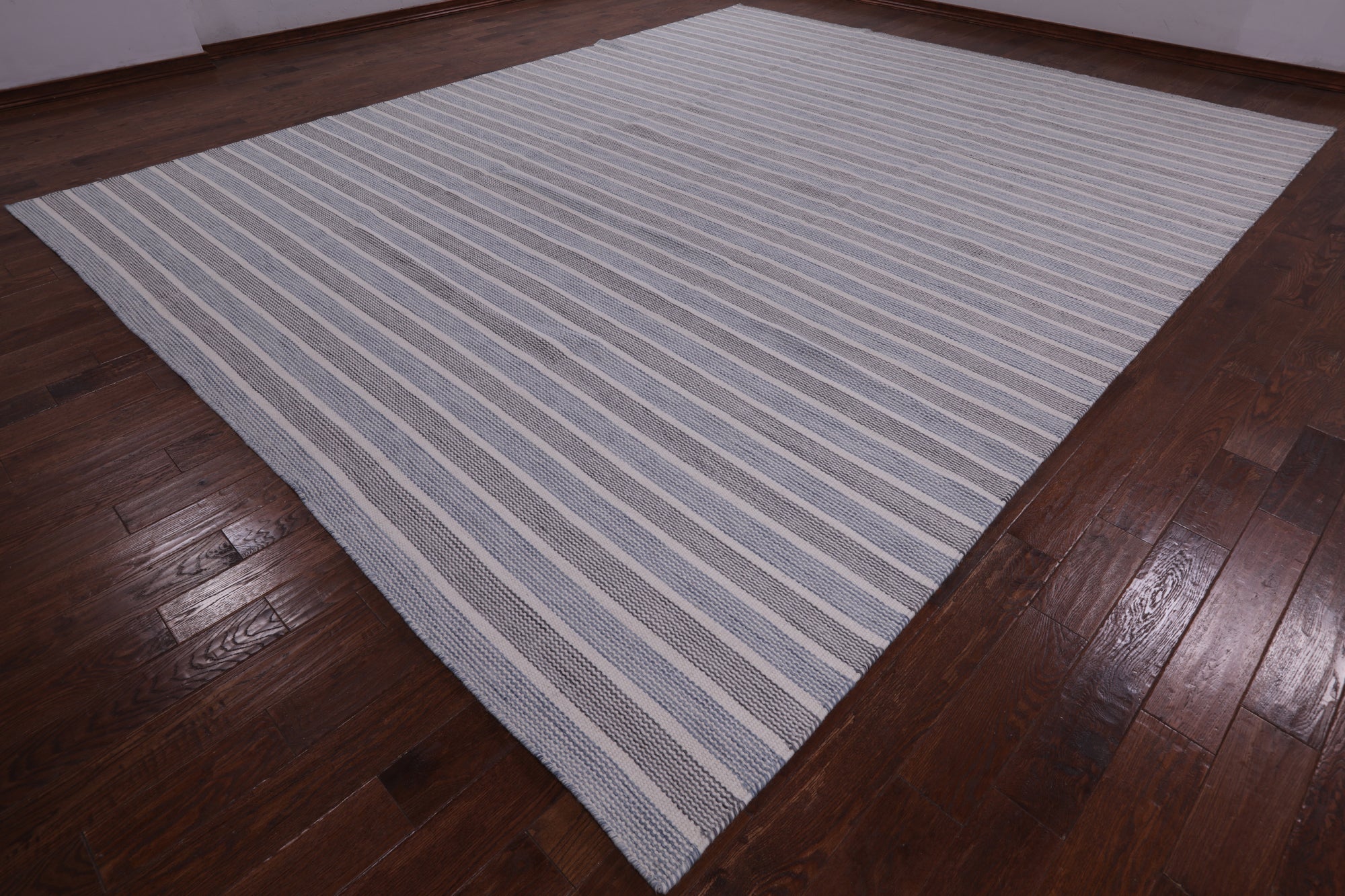 Flat Weave Wool Rug - 12' 1" X 15' 1" - Golden Nile