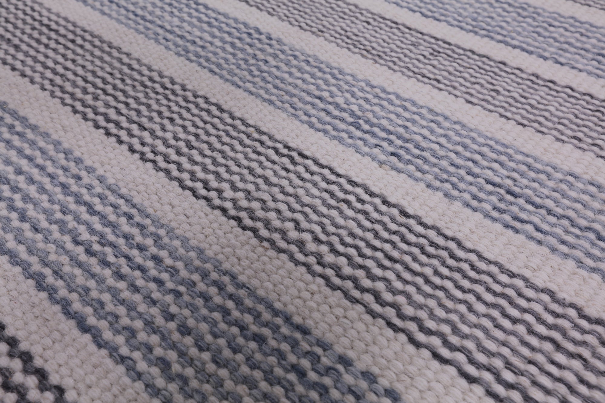 Flat Weave Wool Rug - 12' 1" X 15' 1" - Golden Nile