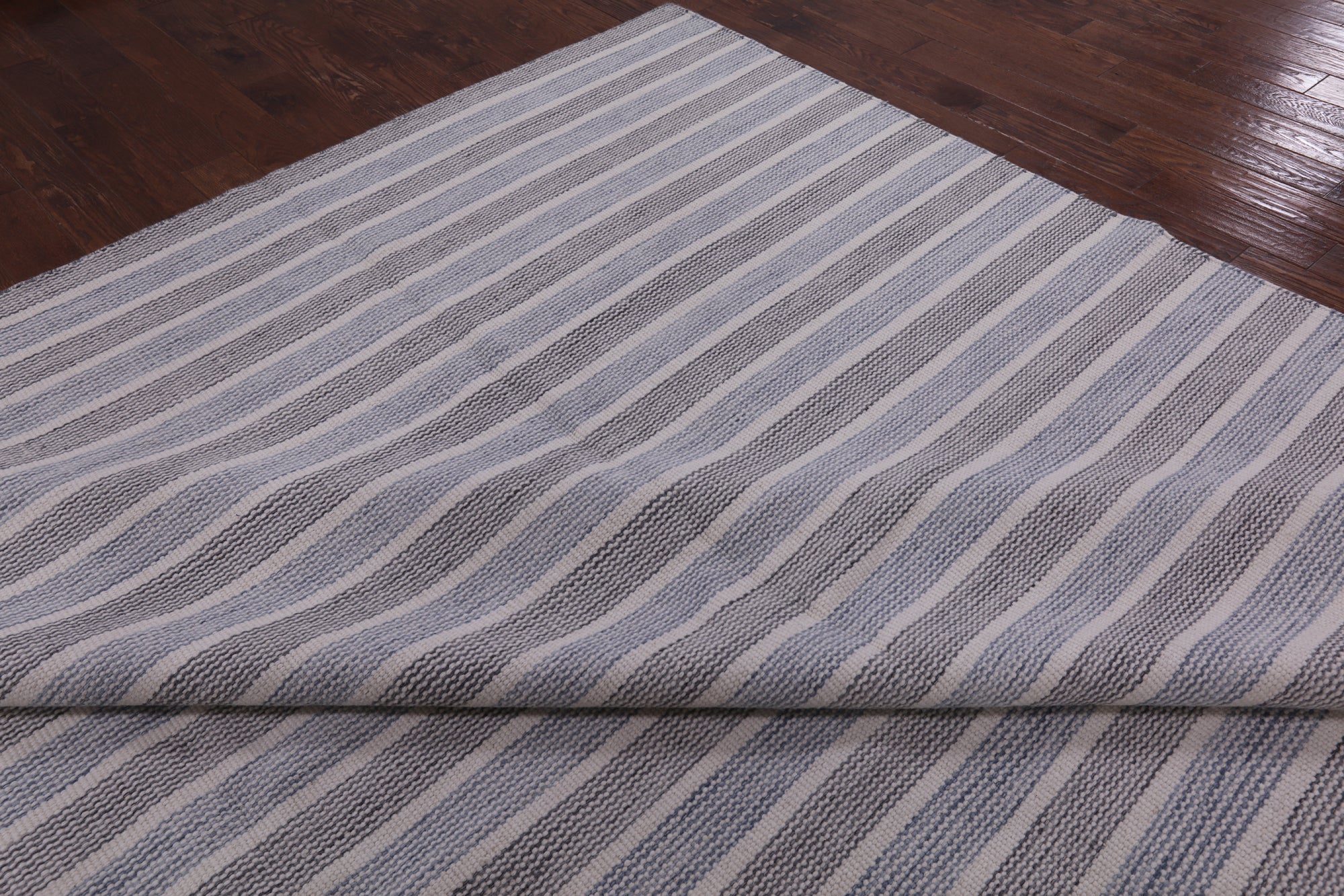 Flat Weave Wool Rug - 12' 1" X 15' 1" - Golden Nile