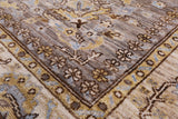 Traditional Hand Knotted Wool Rug - 8' 5" X 9' 10" - Golden Nile