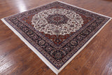 Square Persian Mashad Area Rug - 8' 2" X 8' 4" - Golden Nile