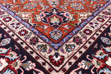 Square Persian Mashad Area Rug - 8' 2" X 8' 4" - Golden Nile