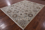 Ivory William Morris Hand Knotted Rug - 8' 3" X 10' 4" - Golden Nile