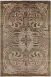 Green Modern Hand Knotted Rug - 12' 2" X 18' 3" - Golden Nile