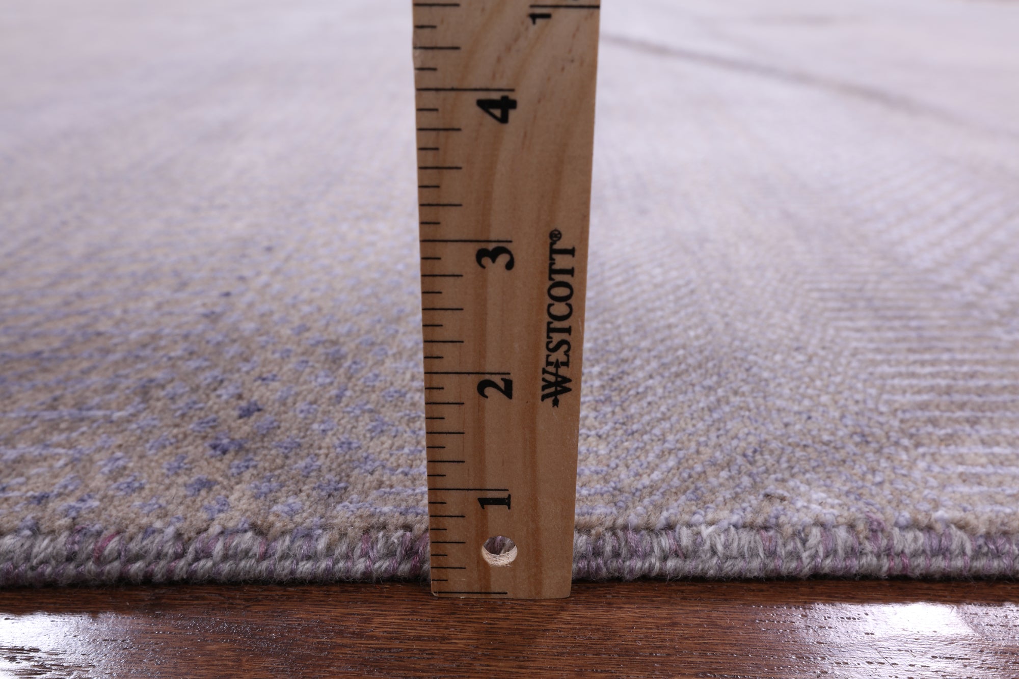 Grey Savannah Grass Hand Knotted Wool & Silk Rug - 8' 2" X 9' 10" - Golden Nile