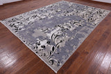 Modern Hand Knotted Wool & Silk Rug - 9' 1" X 12' 1" - Golden Nile