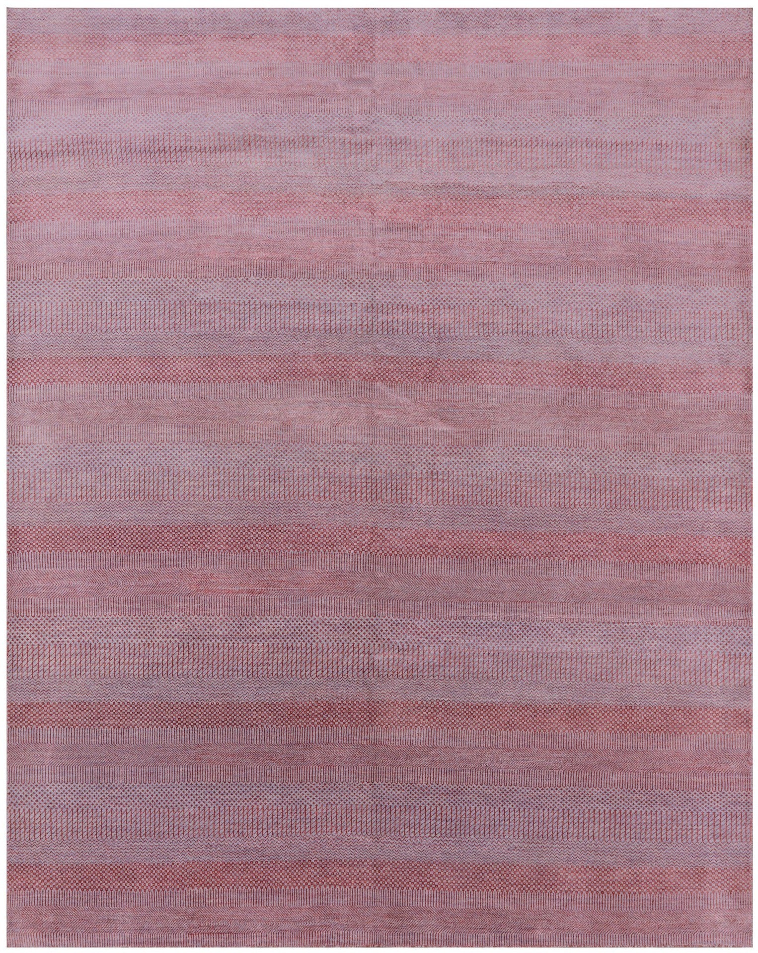 Savannah Grass Hand Knotted Wool & Silk Rug - 8' 1" X 10' 1" - Golden Nile