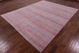Savannah Grass Hand Knotted Wool & Silk Rug - 8' 1" X 10' 1" - Golden Nile