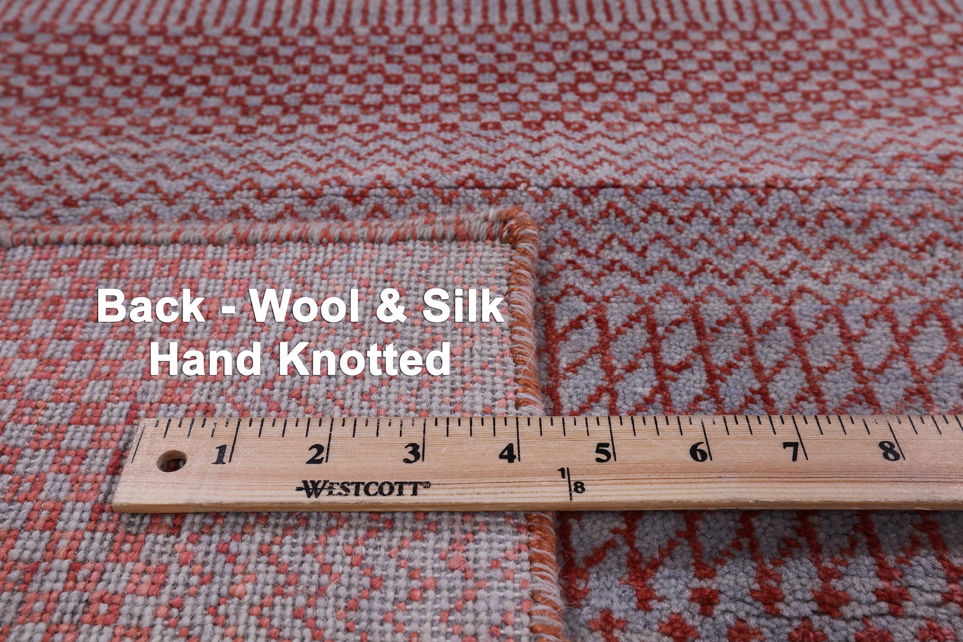 Savannah Grass Hand Knotted Wool & Silk Rug - 8' 1" X 10' 1" - Golden Nile