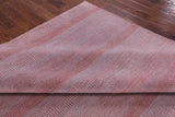 Savannah Grass Hand Knotted Wool & Silk Rug - 8' 1" X 10' 1" - Golden Nile