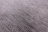 Grey Savannah Grass Hand Knotted Wool & Silk Rug - 8' 1" X 10' 0" - Golden Nile